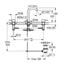 Смеситель для раковины Grohe Essence M-Size (цвет - хром), с донным клапаном (20296001) фото 3 Aquada.com.ua