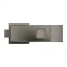 Смеситель для раковины Grohe Eurocube S-Size (цвет - тёмный графит, матовый), с донным клапаном (23127AL0) фото 3 Aquada.com.ua