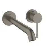 Смеситель для раковины настенный Grohe Essence L-Size (цвет - тёмный графит, матовый), вынос 230 мм (19967AL1)