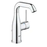 Смеситель для раковины Grohe Essence M-Size (цвет - хром), с донным клапаном цепочка (23480001)