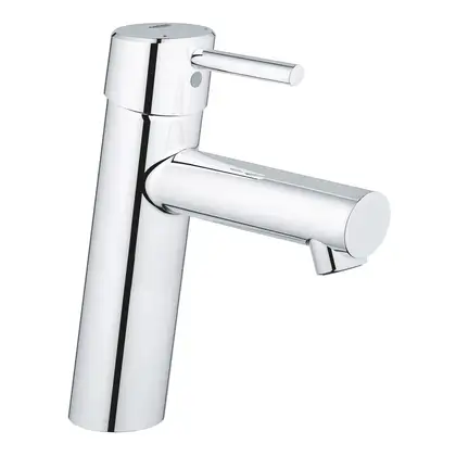 Смеситель для раковины Grohe Concetto (цвет - хром), без донного клапана (23451001) фото 1 Aquada.com.ua