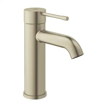 Смеситель для раковины Grohe Essence DN 15 (цвет - матовый никель), без донного клапана (23590EN1) фото 1 Aquada.com.ua