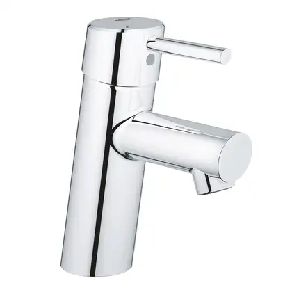Смеситель для раковины Grohe Concetto (цвет - хром), без донного клапана (3224010E) фото 1 Aquada.com.ua