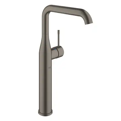 Смеситель для раковины высокий Grohe Essence XL-Size (цвет - тёмный графит, матовый), без донного клапана (32901AL1) фото 1 Aquada.com.ua