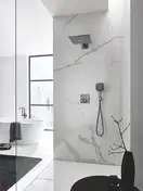 Лейка для душа Grohe Rainshower SmartActive Cube (цвет - тёмный графит, матовый), 3 вида струи (26582AL0) фото 4 Aquada.com.ua