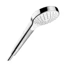 Лейка для душа Hansgrohe Croma Select S Vario EcoSmart 9 л/мин (цвет - хром/белый), 3 типа струи (26803400) фото 1 Aquada.com.ua