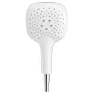 Лейка для душа Hansgrohe PuraVida (цвет - хром/белый), 3 вида струи (28557400) фото 2 Aquada.com.ua