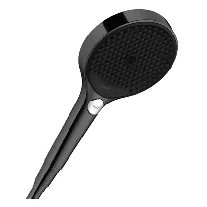 Лейка для душа Hansgrohe Rainfinity (цвет - чёрный матовый), 3 типа струи (26864670) фото 1 Aquada.com.ua