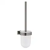 Туалетна щітка Grohe Essentials Cube в комплекті, матовий графіт (40513AL1)