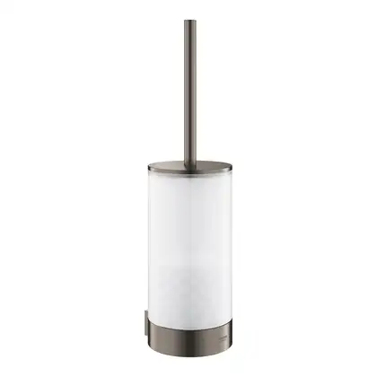 Ёршик подвесной Grohe Selection, тёмный графит, матовый/стекло матовое (41076AL0) фото 1 Aquada.com.ua