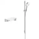 Душевой набор Hansgrohe ShowerTablet Select/Raindance E120 3jet, хром/белый (27027400) фото 1 Aquada.com.ua