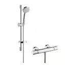 Душевой гарнитур Hansgrohe Croma 100 Vario с термостатом EcoSmart/Ecostat Comfort Combi (27035000) фото 1 Aquada.com.ua
