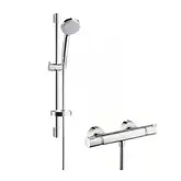 Душевой гарнитур Hansgrohe Croma 100 Vario с термостатом EcoSmart/Ecostat Comfort Combi (27035000)