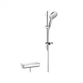 Душевой гарнитур с термостатом Hansgrohe Raindance Select (белый/хром) (27036400)