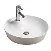 Раковина накладная на столешницу Volle 450 x 450 x 140 мм, с 1 отверствием под смеситель (13-01-036)