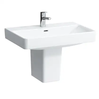Раковина подвесная 70 х 46,5 см Laufen Pro S (H8109670001041) фото 2 Aquada.com.ua