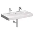 Раковина мебельная Kolo Traffic 90 х 48 см, с 2 отверстиями под смеситель, покрытие Reflex L91590900 (L91590900) фото 1 Aquada.com.ua