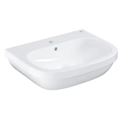 Раковина подвесная Grohe Euro Ceramic 65 х 51,4 см, с покрытием PureGuard (3932300H) фото 1 Aquada.com.ua