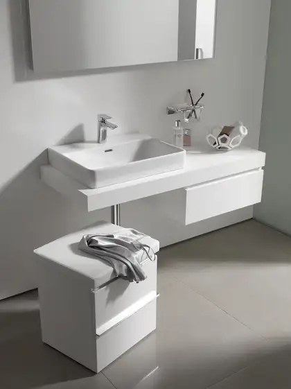 Раковина накладная на столешницу 55 х 46,5 см Laufen Pro S (H8169620001041) фото 3 Aquada.com.ua