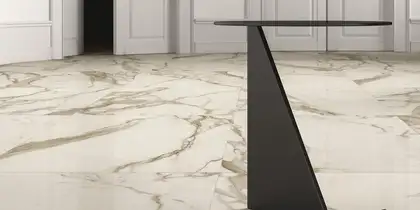 Плитка напольная Fiandre Marble Lab Calacatta Elite 60 х 60 см Semilucidato (AS204X860) фото 2 Aquada.com.ua