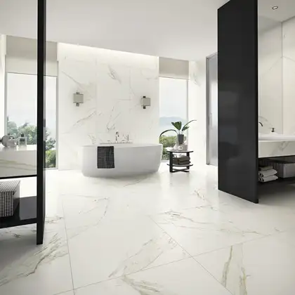 Керамогранит REX CERAMICHE REX MAGNUM Classici Calacatta Gold Glossy 120х240 (750682) фото 2 Aquada.com.ua Керамогранит REX CERAMICHE REX MAGNUM Classici Calacatta Gold Glossy 120х240 (750682) фото 2 Aquada.com.ua