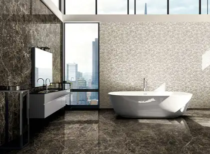 Керамогранит Rex Ceramiche Les Bijoux de Rex Marron imperial CLOSSY 60 х 60 (10 мм) (766346) фото 3 Aquada.com.ua