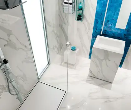 Керамическая плитка Mirage Jewels, Calacatta Reale 120x240 LUC, глянцевая (JW 02 LUC 120x240) фото 3 Aquada.com.ua