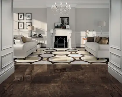 Керамическая плитка Mirage Jewels, Emperador Selected 160x320 LUC, глянцевая (JW 05 LUC 160x320) фото 4 Aquada.com.ua Керамическая плитка Mirage Jewels, Emperador Selected 160x320 LUC, глянцевая (JW 05 LUC 160x320) фото 4 Aquada.com.ua