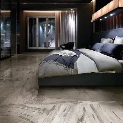 Керамогранит REX CERAMICHE REX MAGNUM I Marmi Marble Gray Lucido 160X320 (744344) фото 2 Aquada.com.ua