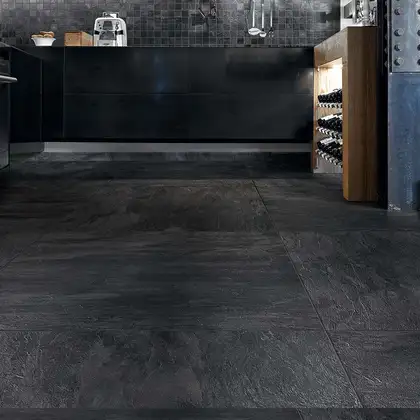 Керамогранит REX CERAMICHE REX MAGNUM Ardoise Noir Nat 80X240 (744478) фото 2 Aquada.com.ua