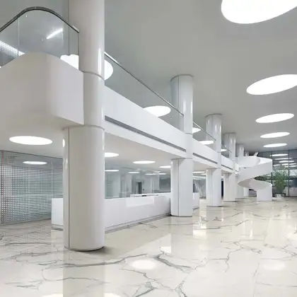 Керамогранит REX CERAMICHE REX MAGNUM Classici Statuario Glossy 120X240 (746605) фото 2 Aquada.com.ua Керамогранит REX CERAMICHE REX MAGNUM Classici Statuario Glossy 120X240 (746605) фото 2 Aquada.com.ua