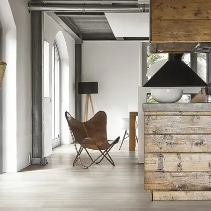 Керамогранит REX CERAMICHE REX MAGNUM Classici Deco Wood White 26,5x240 (750183) фото 3 Aquada.com.ua
