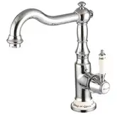 Смеситель для кухни Devit Charlestone Ceramic (цвет - хром/керамика белая) (34508142)