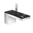 Смеситель для раковины Axor MyEdition (цвет - хром/мрамор) (47012000+47913000) фото 1 Aquada.com.ua