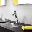 Смеситель для раковины, однорычажный Hansgrohe Talis (цвет - хром) (32052000) фото 2 Aquada.com.ua