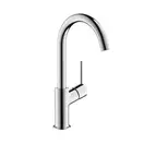 Смеситель для раковины, однорычажный Hansgrohe Talis (цвет - хром), с донным клапаном (32084000) фото 1 Aquada.com.ua
