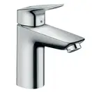 Смеситель для раковины Hansgrohe Logis (цвет - хром), с донным клапаном (711020000) фото 1 Aquada.com.ua