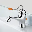 Смеситель для раковины Nicolazzi Antelao ручка CILIEGIO (3402CR20) фото 2 Aquada.com.ua