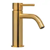 Paffoni Light Смеситель для раковины, матовое золото (LIG071HGSP)