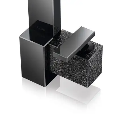 Смеситель для раковины Axor Edge, с донным клапаном push-open (46020) фото 2 Aquada.com.ua