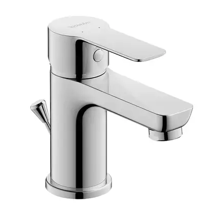 Смеситель для раковины Duravit A.1 (цвет - хром), с донным клапаном (A11010001010) фото 1 Aquada.com.ua