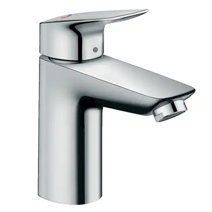 Смеситель для раковины Hansgrohe Logis (цвет - хром), с донным клапаном (711020000) фото 1 Aquada.com.ua