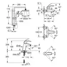 Набор смесителей Grohe Eurosmart 123389M (123389M) фото 4 Aquada.com.ua