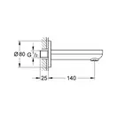 Излив Grohe BauCosmopolitan 13255000 фото 13 Aquada.com.ua