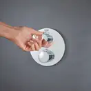 Grohe Grohtherm Термостат для душа с переключателем на 2 положения верхний/ручной душ (24076000) фото 7 Aquada.com.ua