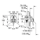 Смеситель для ванны Grohe Bau Classic (цвет - хром) (29047000) фото 6 Aquada.com.ua