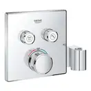 Термостат для ванны на 2 выхода Grohe Grohtherm SmartControl (цвет - хром), со встроенным держателем для ручного душа (29125000) фото 13 Aquada.com.ua