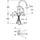 GROHE Одноважільний змішувач для мийки Eurostyle Cosmopolitan  (31126004) фото 4 Aquada.com.ua