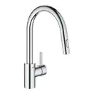 GROHE Смеситель однорычажный для мойки, хром Eurosmart Cosmopolitan (31481001) фото 5 Aquada.com.ua