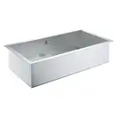 GROHE Мийка для кухні 864 x 464 мм, 1 чаша, матова, в рівень зі стільницею (31580SD0) (31580SD0) фото 3 Aquada.com.ua